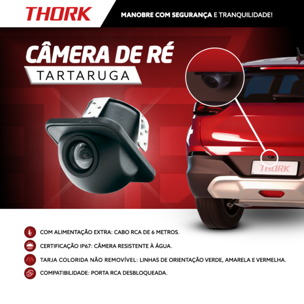 Câmera de Ré Tartaruga THORK