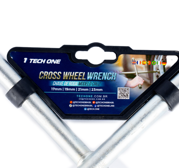 Chave de Roda Cruz TECH ONE