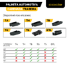 Palheta Automotiva Carenada Traseira CODE