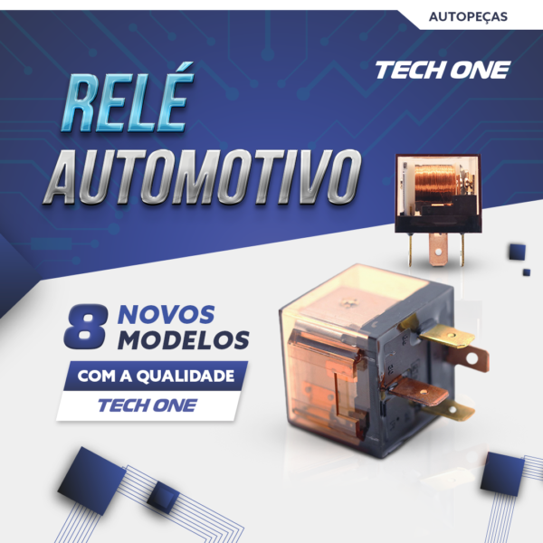 Relé Automotivo TECH ONE