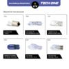 Lâmpadas Halógenas Miniatura 12V TECH ONE – Pacote com 10 unidades