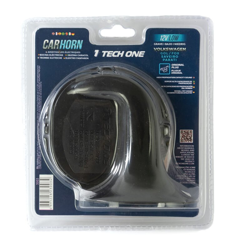 Buzina Caracol Plug Original Grave TECH ONE