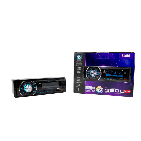 Rádio S500 Ultra SVART
